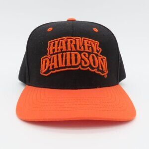 Harley-Davidson Men's Riding Out Snapback Flat Brim Baseball Cap